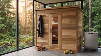 indoor sauna 6x7 cabin lifestyle