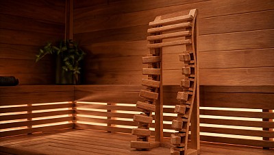 sauna spinal backrest cedar lifestyle