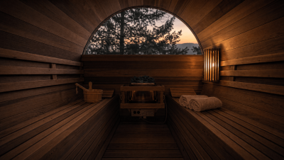 picket style wall light shade cedar installed
